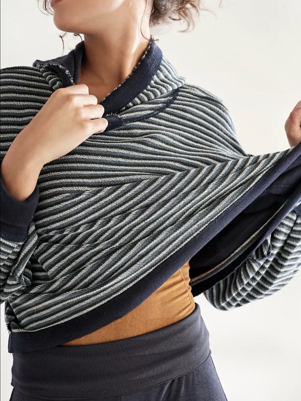 FP Movement Wandering Soul Cropped Reversible Hoodie